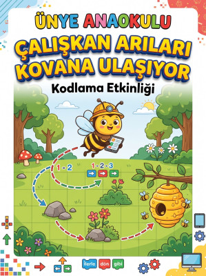 ÇALIŞKAN ARI KOVANA ULAŞIYOR
